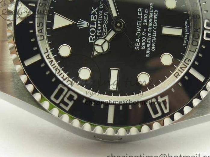 SH3135 116660 1:1 Bracelet Edition ARF Best DEEPSEA Case And SS Black 904L Sea-Dweller 0324